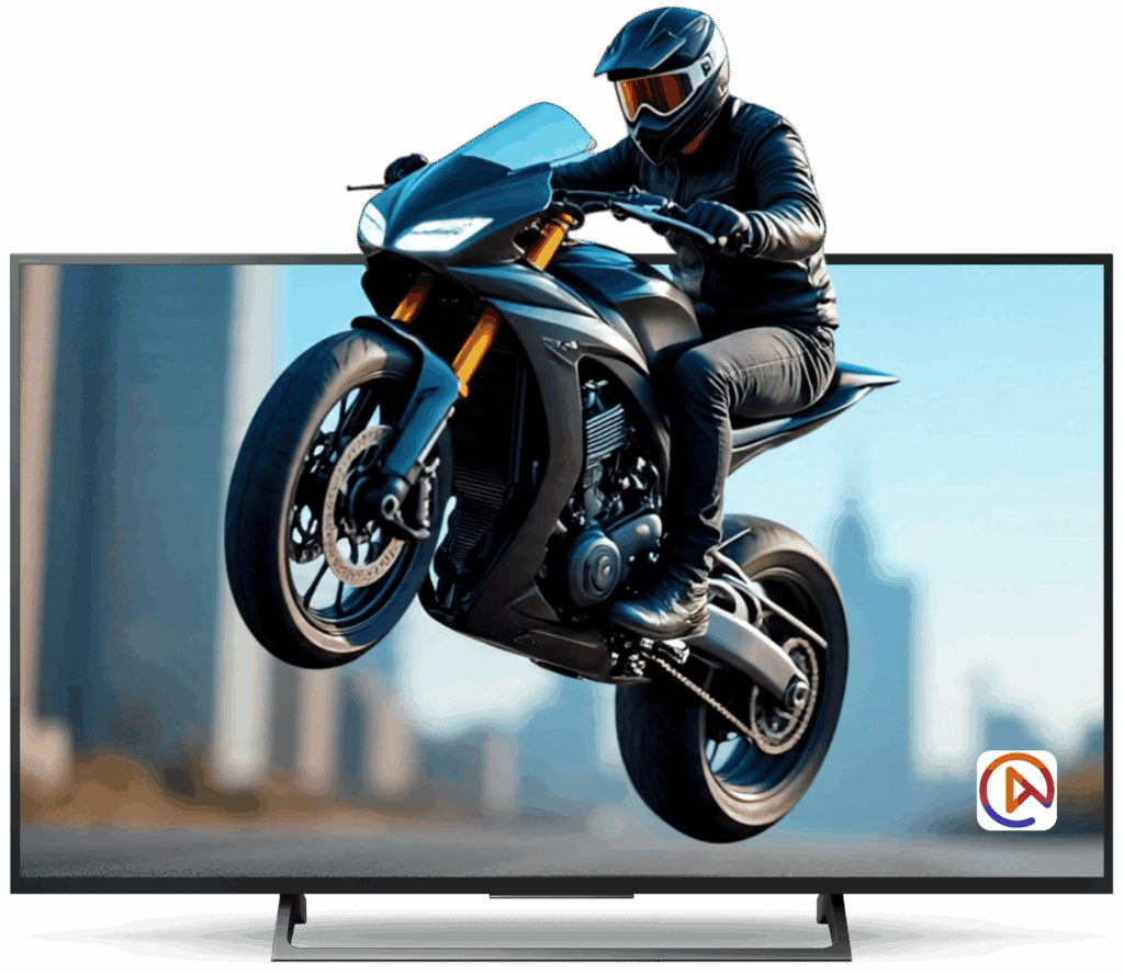 UniTV APK streaming of adventure scene