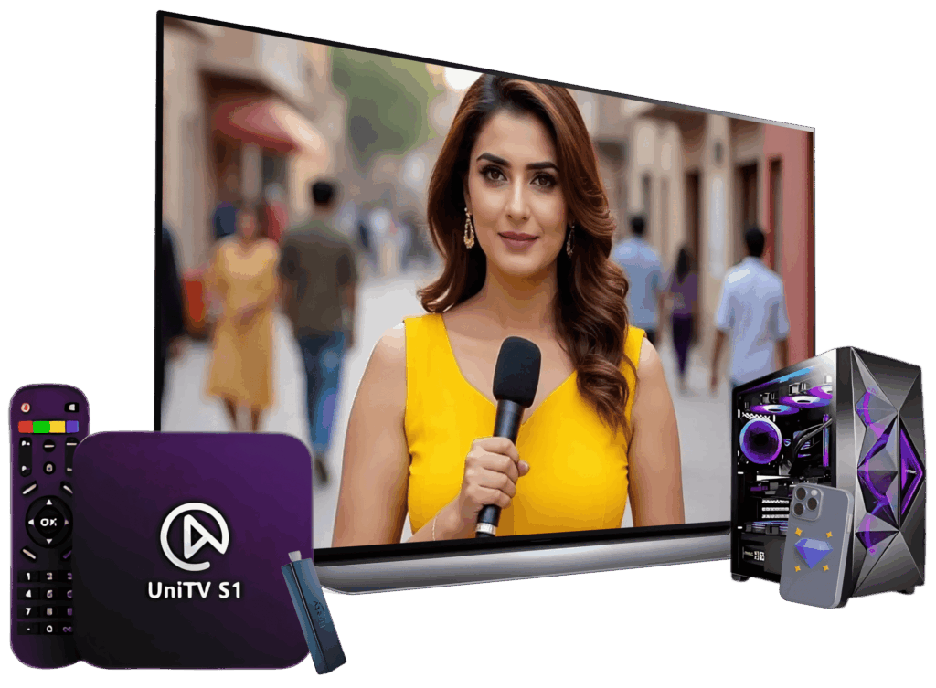 UniTV APK streaming of live news