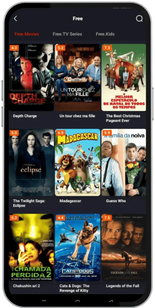 UniTV Apk Interface Screenshot 4