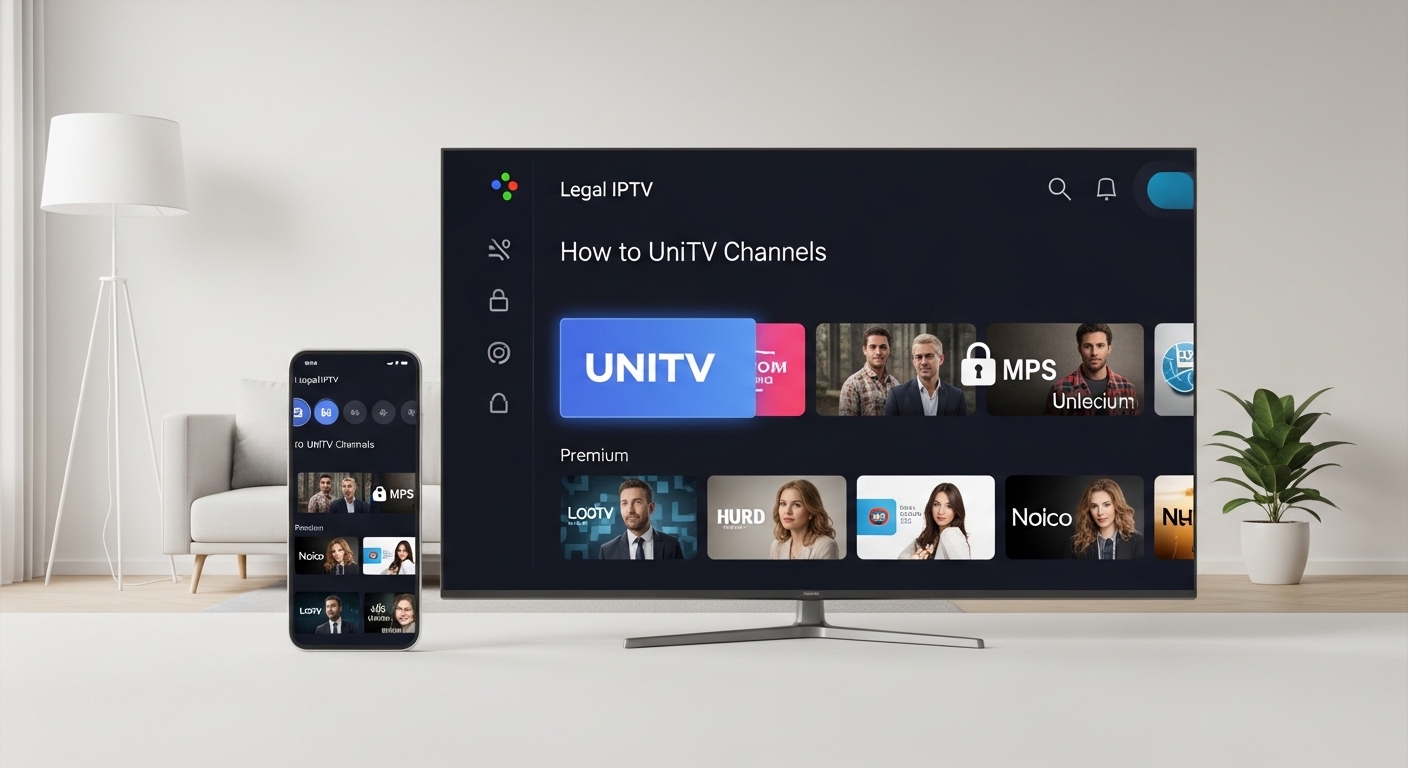 How to unlock UniTV channels on Android and Smart TV using official subscription method in 2026