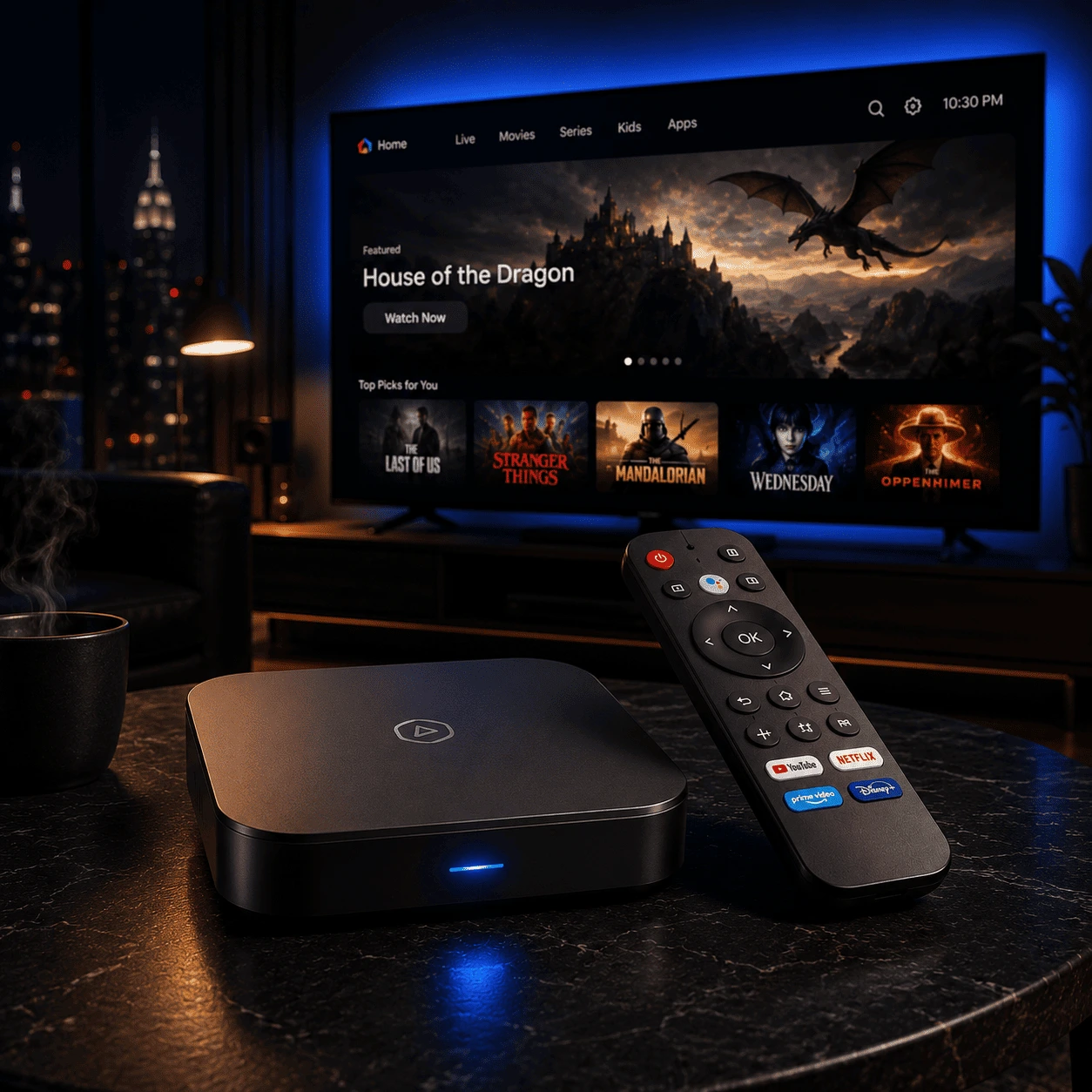 UniTV APK TV Box – Catálogo de filmes