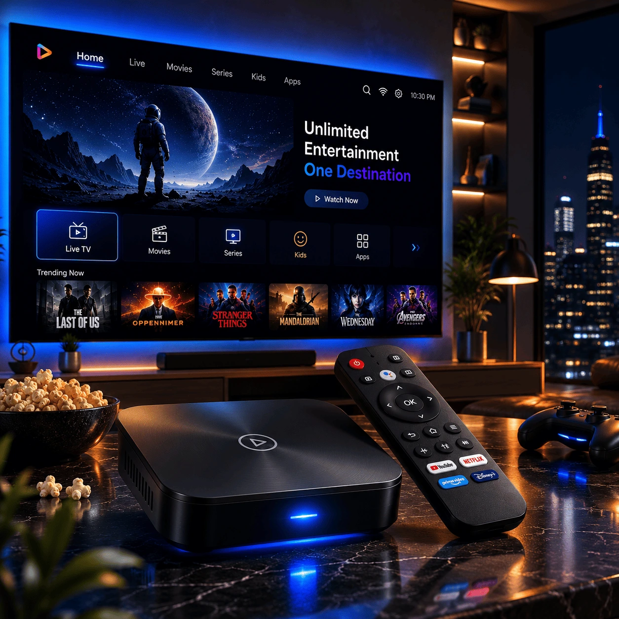 UniTV APK TV Box – Reproductor